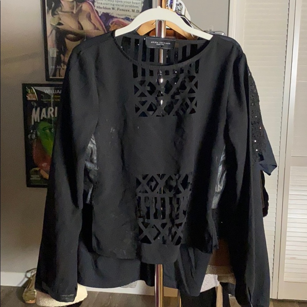Geometric blouse